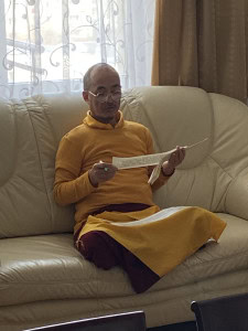 Wizyta Khenpo Karma Łangjala w Warszawie Marzec 2026
